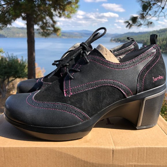 JAMBU Women's Black San Fran Encore Oxford Size 11 NWT - Picture 6 of 8